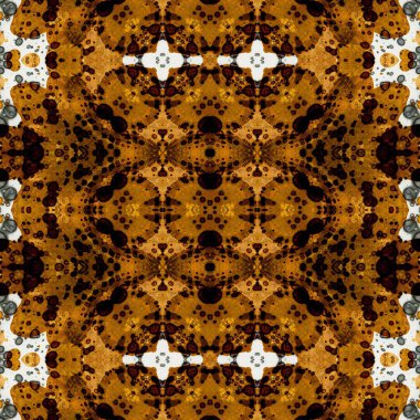 Kusursuz soyut desen. Kusursuz soyut bir arkaplan. Kaotik doku. Mandala