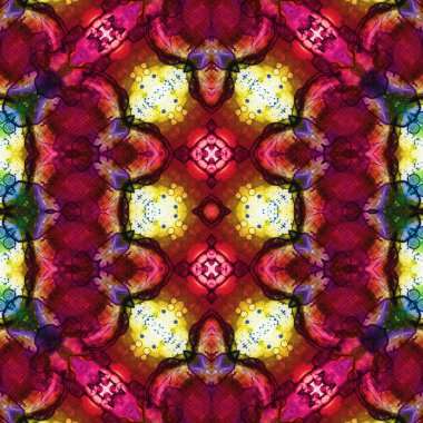 Kusursuz soyut desen. Kusursuz soyut bir arkaplan. Kaotik doku. Mandala