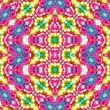 Kusursuz soyut desen. Kusursuz soyut bir arkaplan. Kaotik doku. Mandala