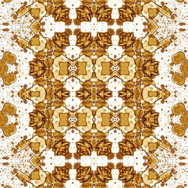 Kusursuz soyut desen. Kusursuz soyut bir arkaplan. Kaotik doku. Mandala