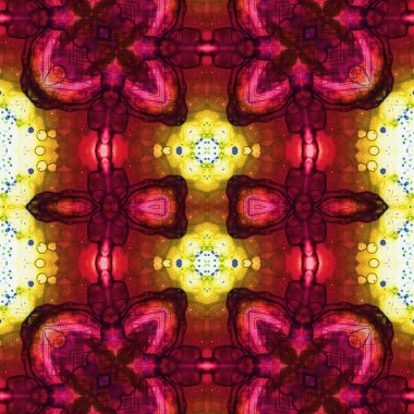 Kusursuz soyut desen. Kusursuz soyut bir arkaplan. Kaotik doku. Mandala