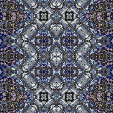 Kusursuz soyut desen. Kusursuz soyut bir arkaplan. Kaotik doku. Mandala