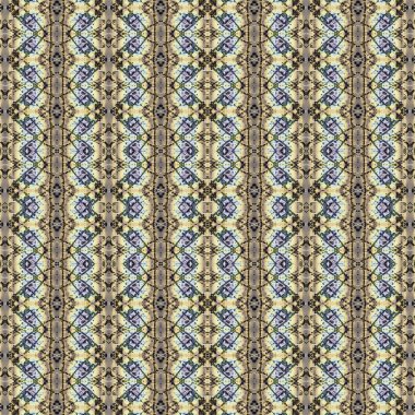 Kusursuz soyut desen. Kusursuz soyut bir arkaplan. Kaotik doku. Mandala