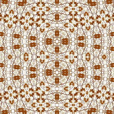 Kusursuz soyut desen. Kusursuz soyut bir arkaplan. Kaotik doku. Mandala