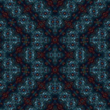 Kusursuz soyut desen. Kusursuz soyut bir arkaplan. Kaotik doku. Mandala