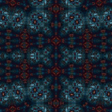 Kusursuz soyut desen. Kusursuz soyut bir arkaplan. Kaotik doku. Mandala