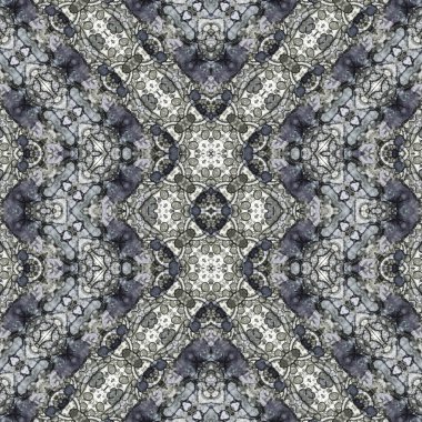 Kusursuz soyut desen. Kusursuz soyut bir arkaplan. Kaotik doku. Mandala