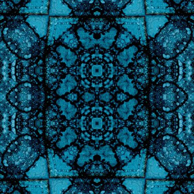 Kusursuz soyut desen. Kusursuz soyut bir arkaplan. Kaotik doku. Mandala