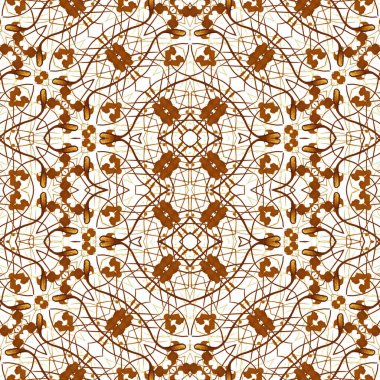 Kusursuz soyut desen. Kusursuz soyut bir arkaplan. Kaotik doku. Mandala