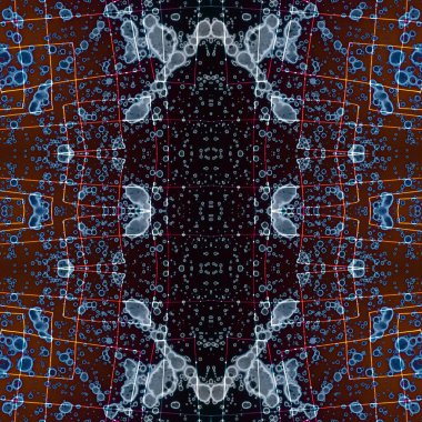 Kusursuz soyut desen. Kusursuz soyut bir arkaplan. Kaotik doku. Mandala