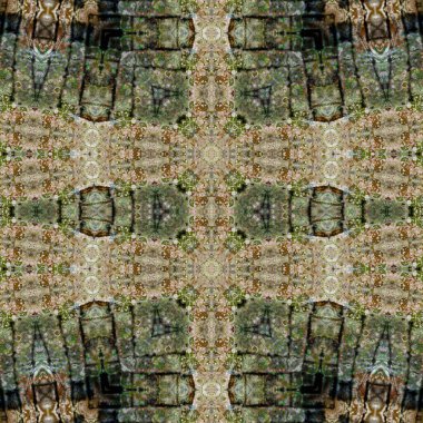 Kusursuz soyut desen. Kusursuz soyut bir arkaplan. Kaotik doku. Mandala