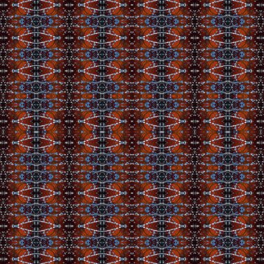 Kusursuz soyut desen. Kusursuz soyut bir arkaplan. Kaotik doku. Mandala