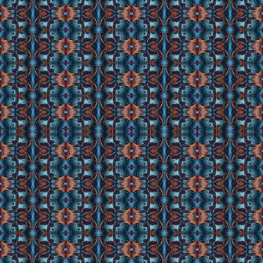 Kusursuz soyut desen. Kusursuz soyut bir arkaplan. Kaotik doku. Mandala