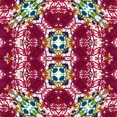 Kusursuz soyut desen. Kusursuz soyut bir arkaplan. Kaotik doku. Mandala