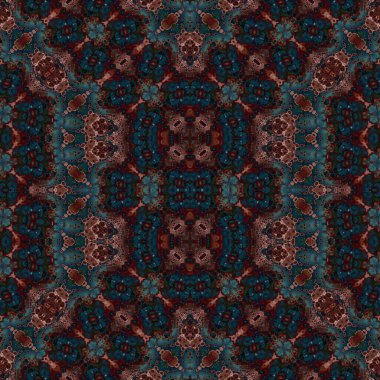 Kusursuz soyut desen. Kusursuz soyut bir arkaplan. Kaotik doku. Mandala