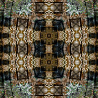 Kusursuz soyut desen. Kusursuz soyut bir arkaplan. Kaotik doku. Mandala