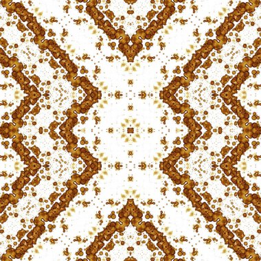 Kusursuz soyut desen. Kusursuz soyut bir arkaplan. Kaotik doku. Mandala