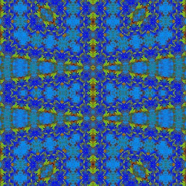 Kusursuz soyut desen. Kusursuz soyut bir arkaplan. Kaotik doku. Mandala