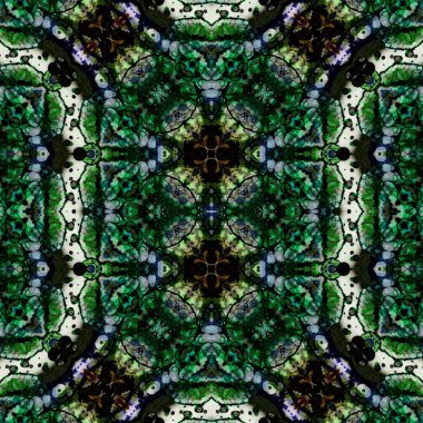 Kusursuz soyut desen. Kusursuz soyut bir arkaplan. Kaotik doku. Mandala