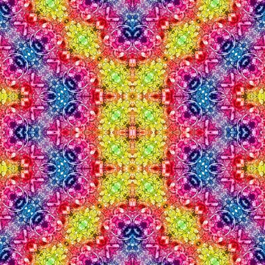 Kusursuz soyut desen. Kusursuz soyut bir arkaplan. Kaotik doku. Mandala