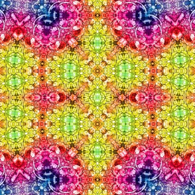 Kusursuz soyut desen. Kusursuz soyut bir arkaplan. Kaotik doku. Mandala