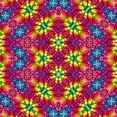 Kusursuz soyut desen. Kusursuz soyut bir arkaplan. Kaotik doku. Mandala