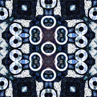 Kusursuz soyut desen. Kusursuz soyut bir arkaplan. Kaotik doku. Mandala