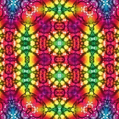 Kusursuz soyut desen. Kusursuz soyut bir arkaplan. Kaotik doku. Mandala