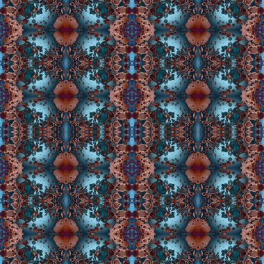 Kusursuz soyut desen. Kusursuz soyut bir arkaplan. Kaotik doku. Mandala