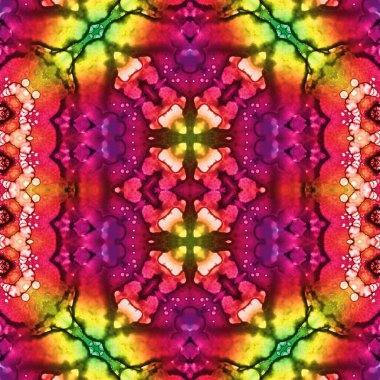 Kusursuz soyut desen. Kusursuz soyut bir arkaplan. Kaotik doku. Mandala