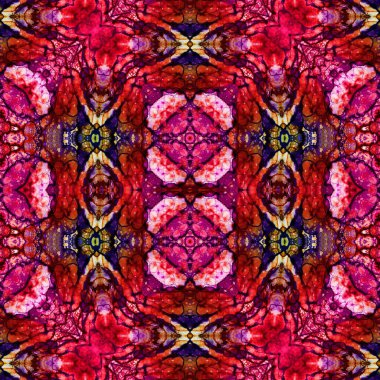 Kusursuz soyut desen. Kusursuz soyut bir arkaplan. Kaotik doku. Mandala