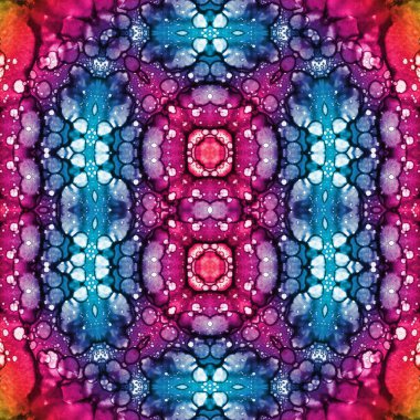 Kusursuz soyut desen. Kusursuz soyut bir arkaplan. Kaotik doku. Mandala