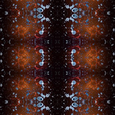 Kusursuz soyut desen. Kusursuz soyut bir arkaplan. Kaotik doku. Mandala