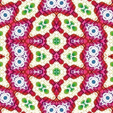 Kusursuz soyut desen. Kusursuz soyut bir arkaplan. Kaotik doku. Mandala