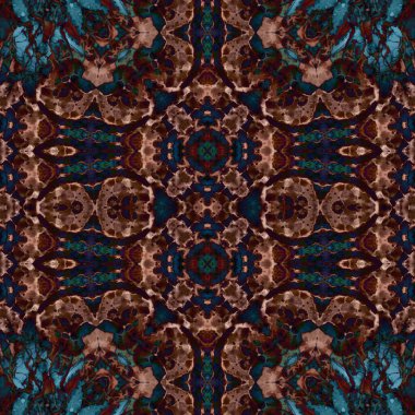 Kusursuz soyut desen. Kusursuz soyut bir arkaplan. Kaotik doku. Mandala