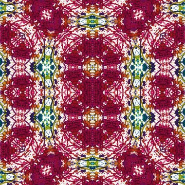 Kusursuz soyut desen. Kusursuz soyut bir arkaplan. Kaotik doku. Mandala