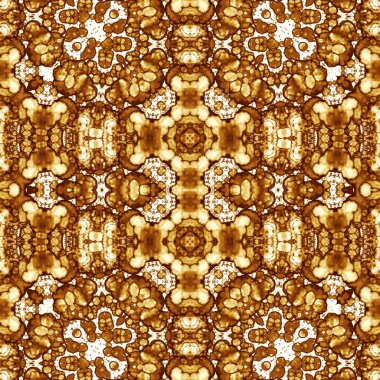 Kusursuz soyut desen. Kusursuz soyut bir arkaplan. Kaotik doku. Mandala