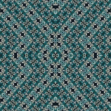 Kusursuz soyut desen. Kusursuz soyut bir arkaplan. Kaotik doku. Mandala