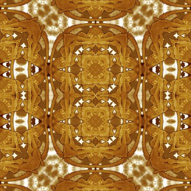 Kusursuz soyut desen. Kusursuz soyut bir arkaplan. Kaotik doku. Mandala