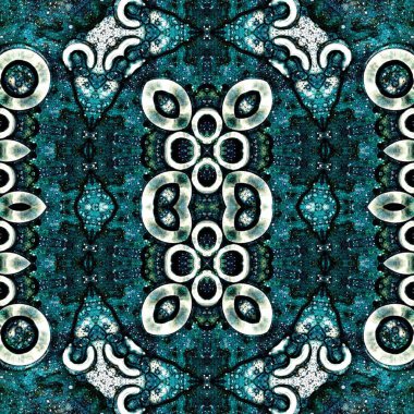 Kusursuz soyut desen. Kusursuz soyut bir arkaplan. Kaotik doku. Mandala