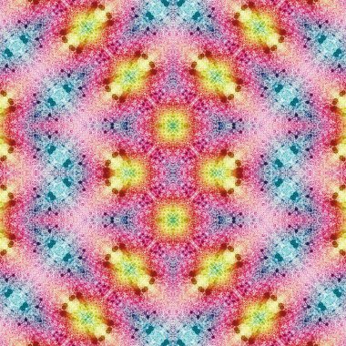 Seamless abstract pattern. Seamless abstract background. Chaotic texture. Mandala