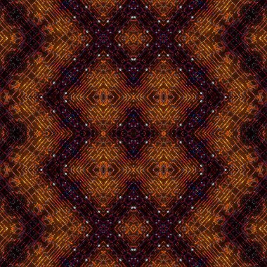 Kusursuz soyut desen. Kusursuz soyut bir arkaplan. Kaotik doku. Mandala