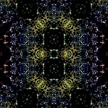 Kusursuz soyut desen. Kusursuz soyut bir arkaplan. Kaotik doku. Mandala