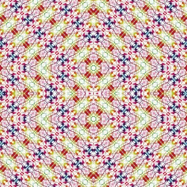 Kusursuz soyut desen. Kusursuz soyut bir arkaplan. Kaotik doku. Mandala