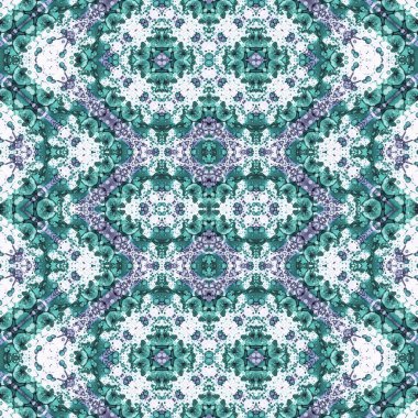 Seamless abstract pattern. Seamless abstract background. Chaotic texture. Mandala