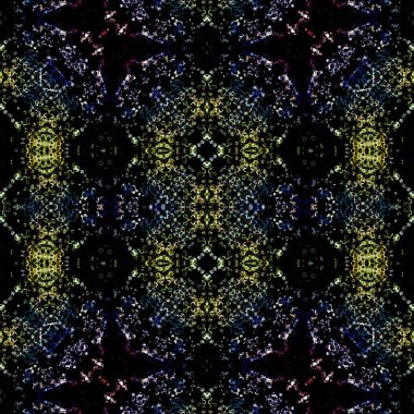 Kusursuz soyut desen. Kusursuz soyut bir arkaplan. Kaotik doku. Mandala