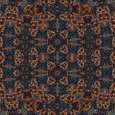 Kusursuz soyut desen. Kusursuz soyut bir arkaplan. Kaotik doku. Mandala