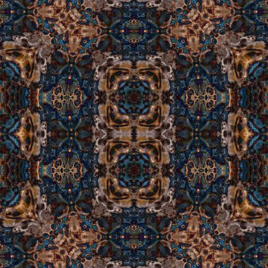 Kusursuz soyut desen. Kusursuz soyut bir arkaplan. Kaotik doku. Mandala