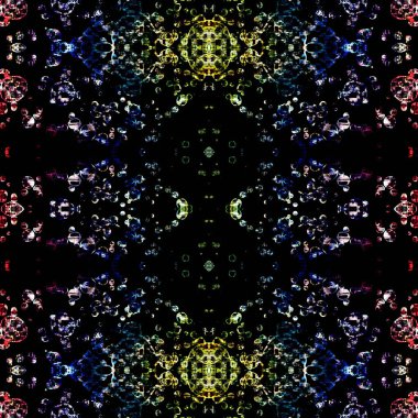 Kusursuz soyut desen. Kusursuz soyut bir arkaplan. Kaotik doku. Mandala