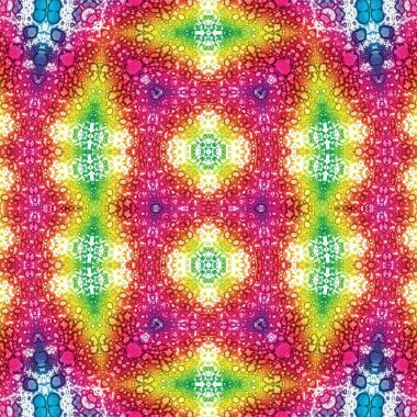 Kusursuz soyut desen. Kusursuz soyut bir arkaplan. Kaotik doku. Mandala